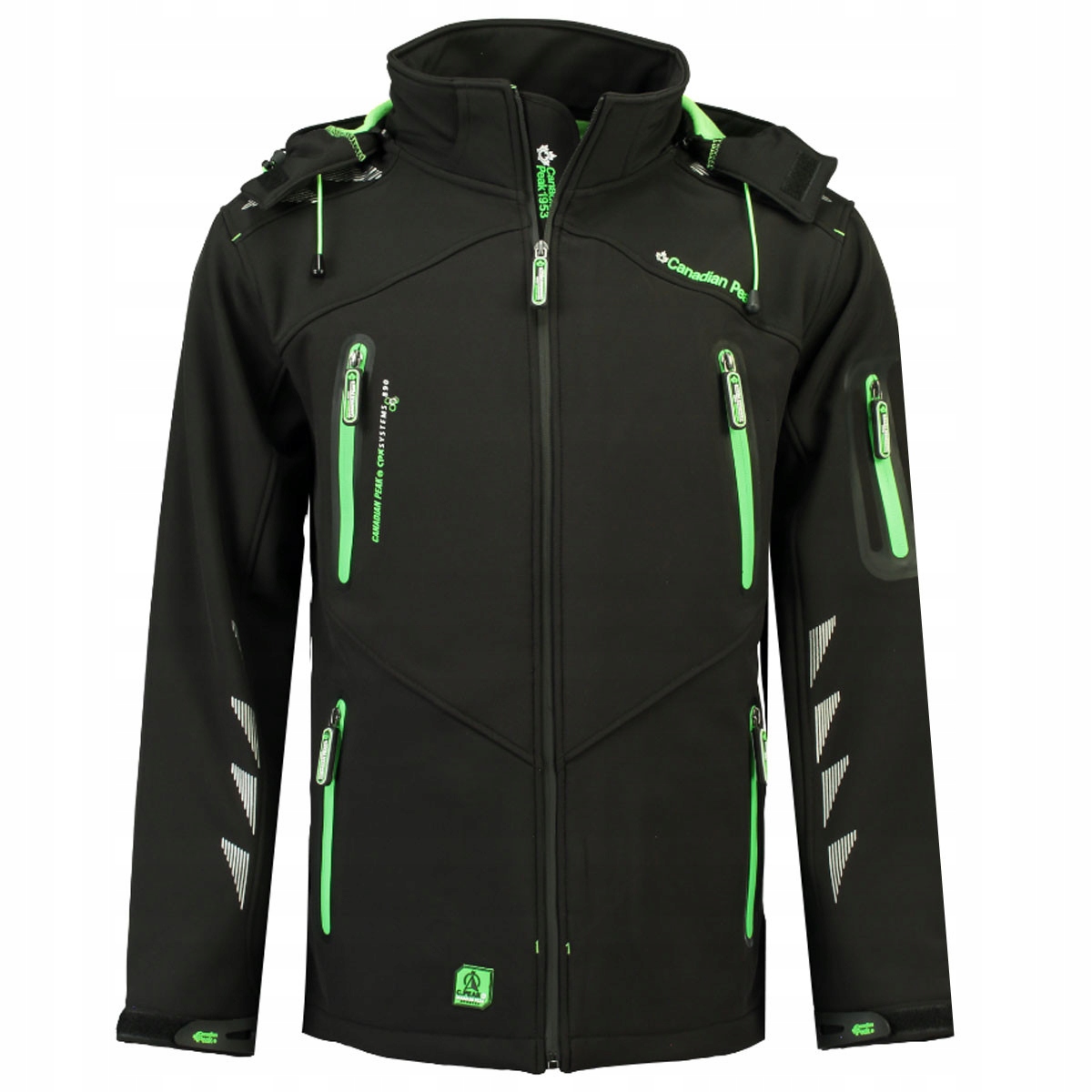 Canadian Peak bunda pánská Tenerife Men Cp 007 softshell M černá