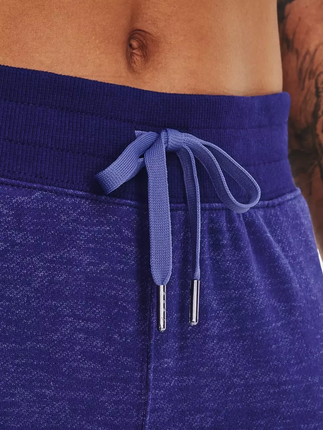 SPODNIE DRESOWE DAMSKIE UNDER ARMOUR DRESY BAWEŁNA SPORTOWE 1374105 Kolor niebieski