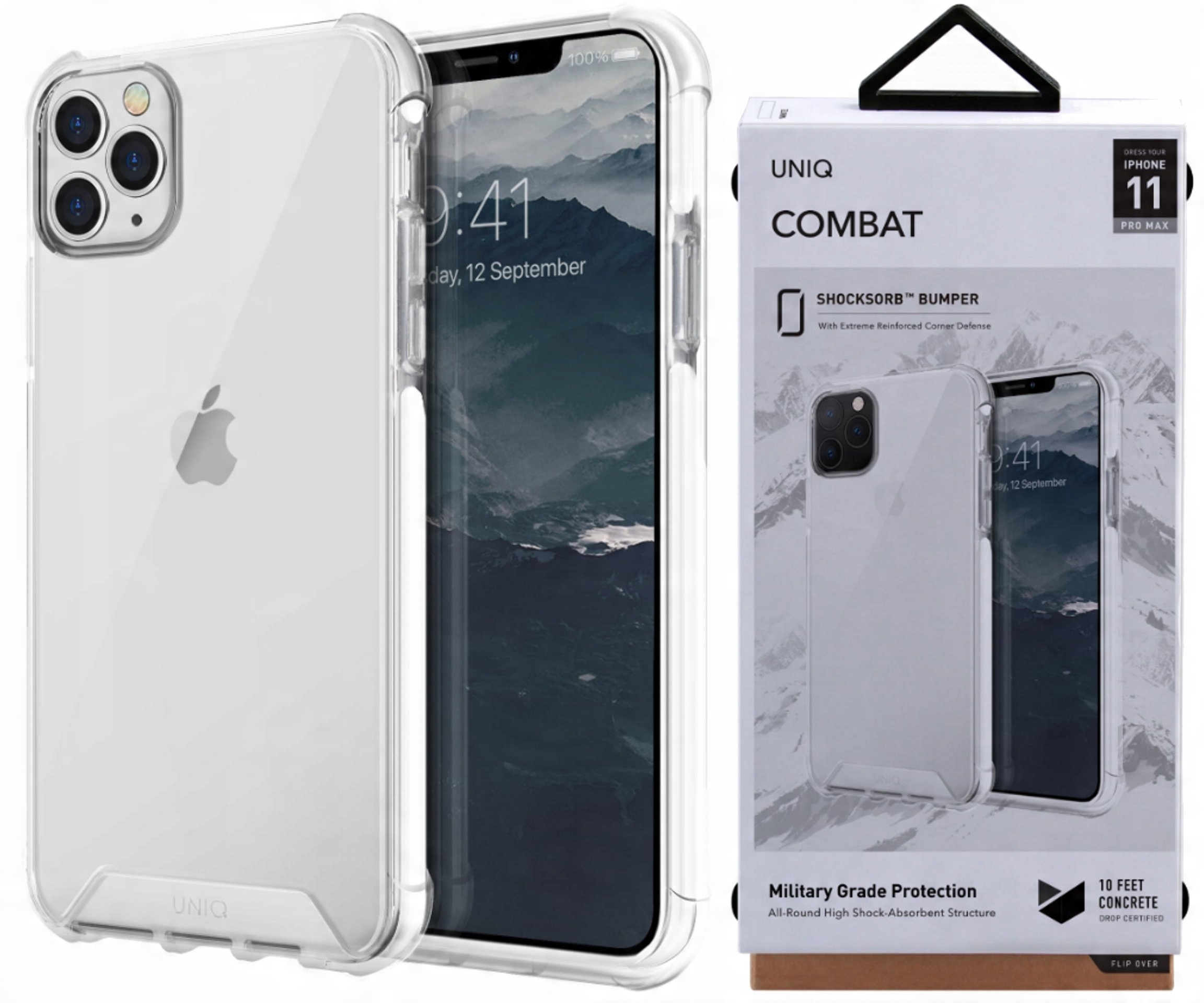 

Przezroczyste Etui Uniq Cover Do iPhone 11 Pro Max