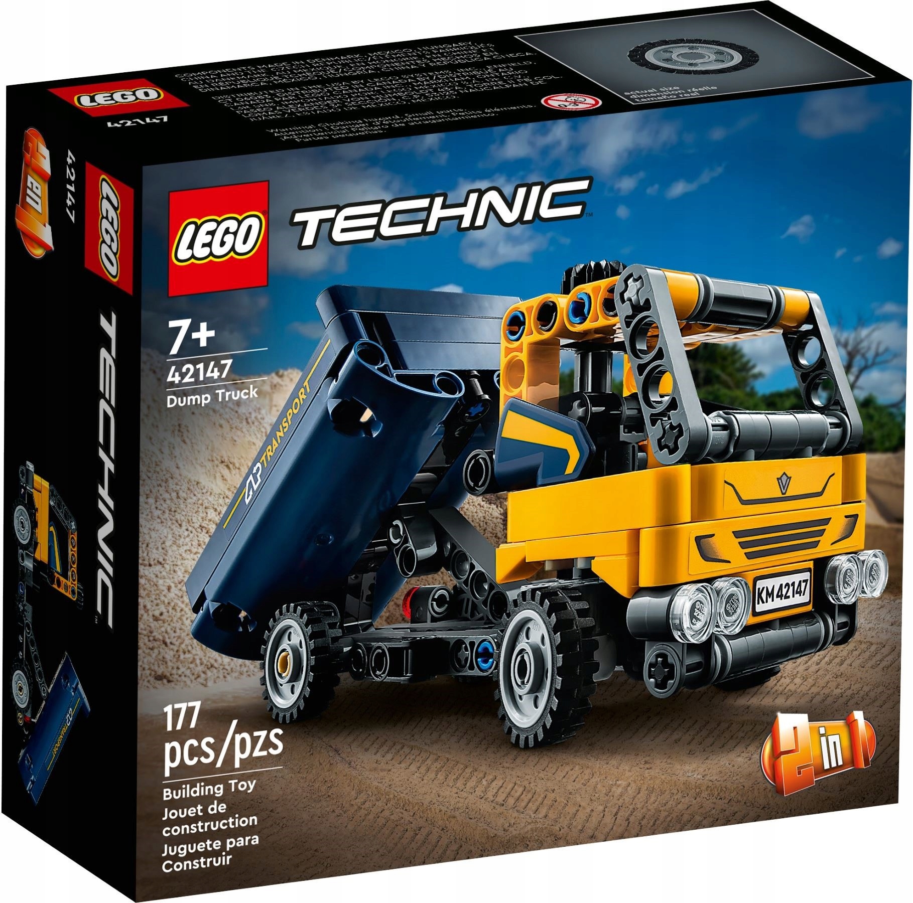 

Lego Technic Wywrotka 42147