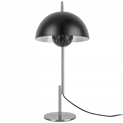 Čierna stolová lampa na učenie čítania do spálne Sphere Top