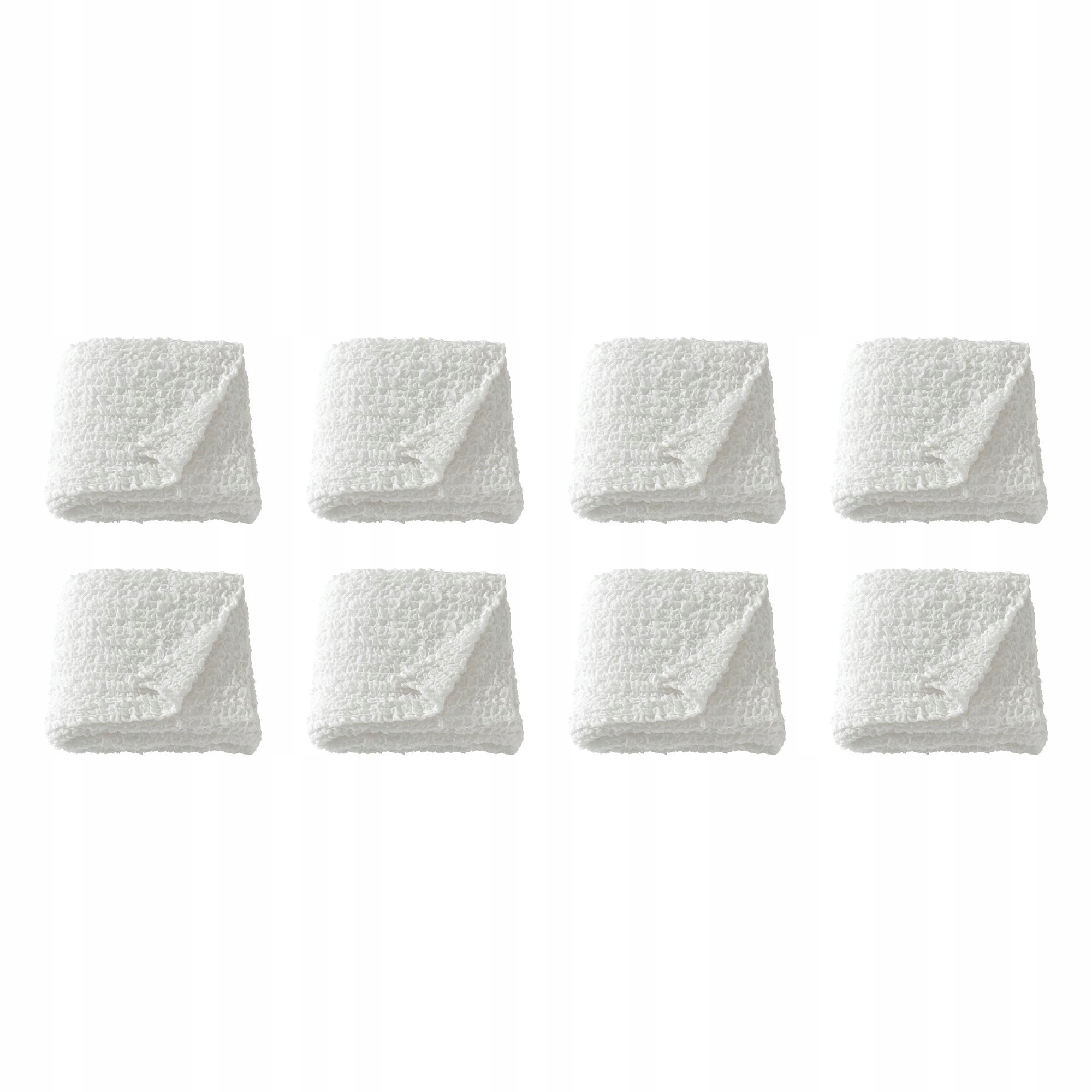 8 ks Ofelia Pled bílý 130 x 170 cm