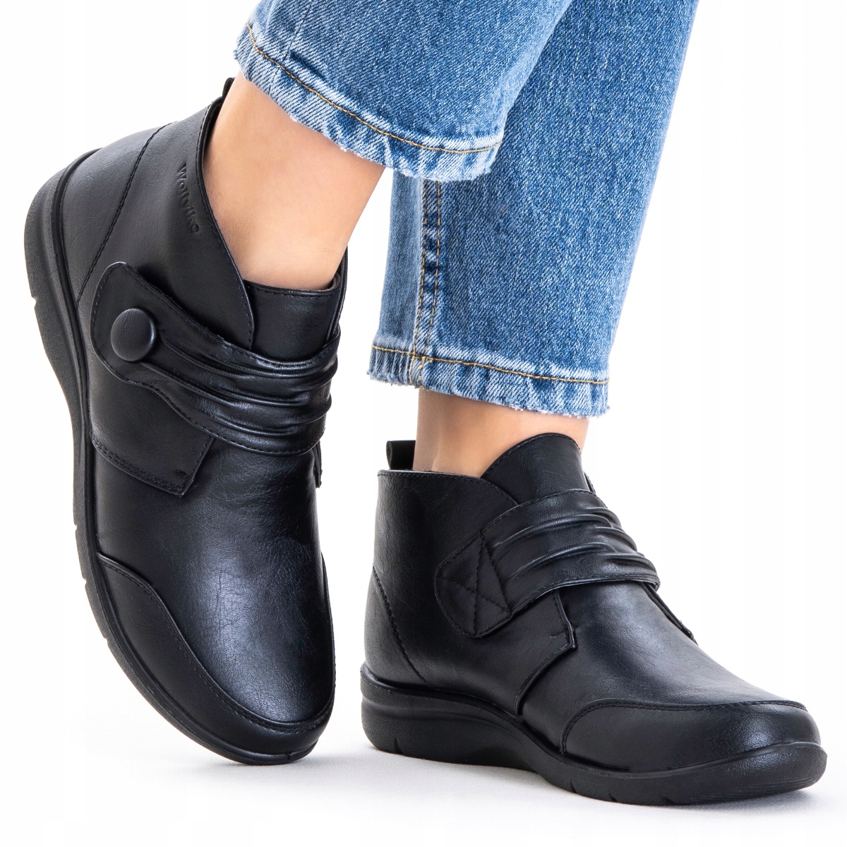 

Botki ocieplane tęg.H lekkie rzep Wojtyłko