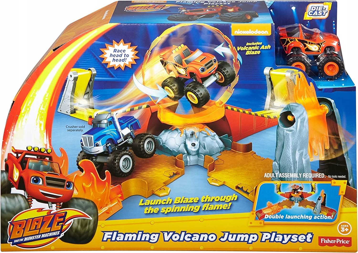 

Fisher Price Zestaw tor Blaze Skok Przez Wulkan