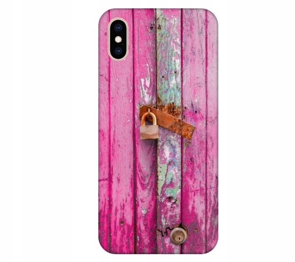 

Etui wzory do iPhone X / Xs Rózowe drzwi