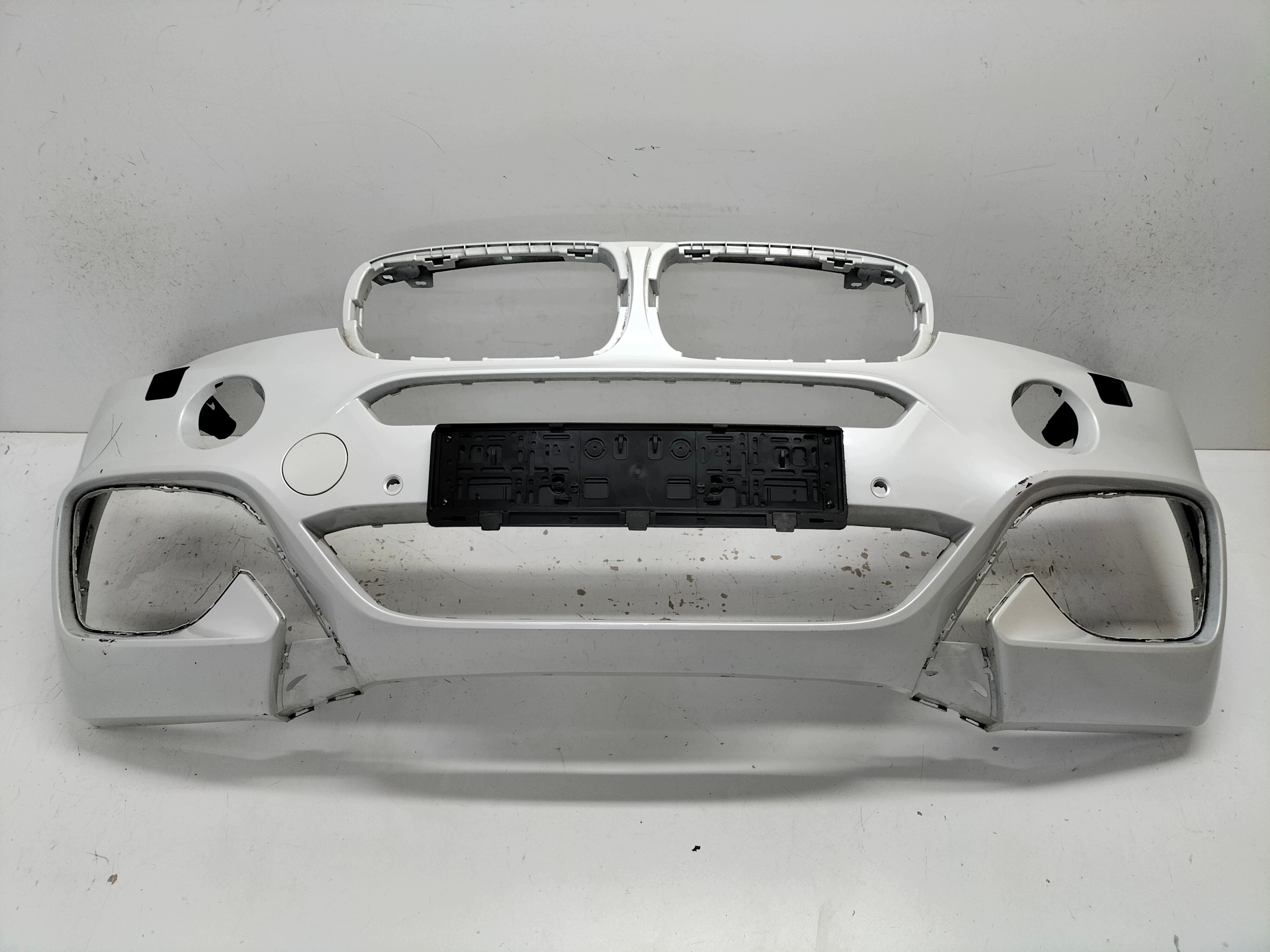 front bumper front BMW X6 F16 14-19 m-packet wersja below washers