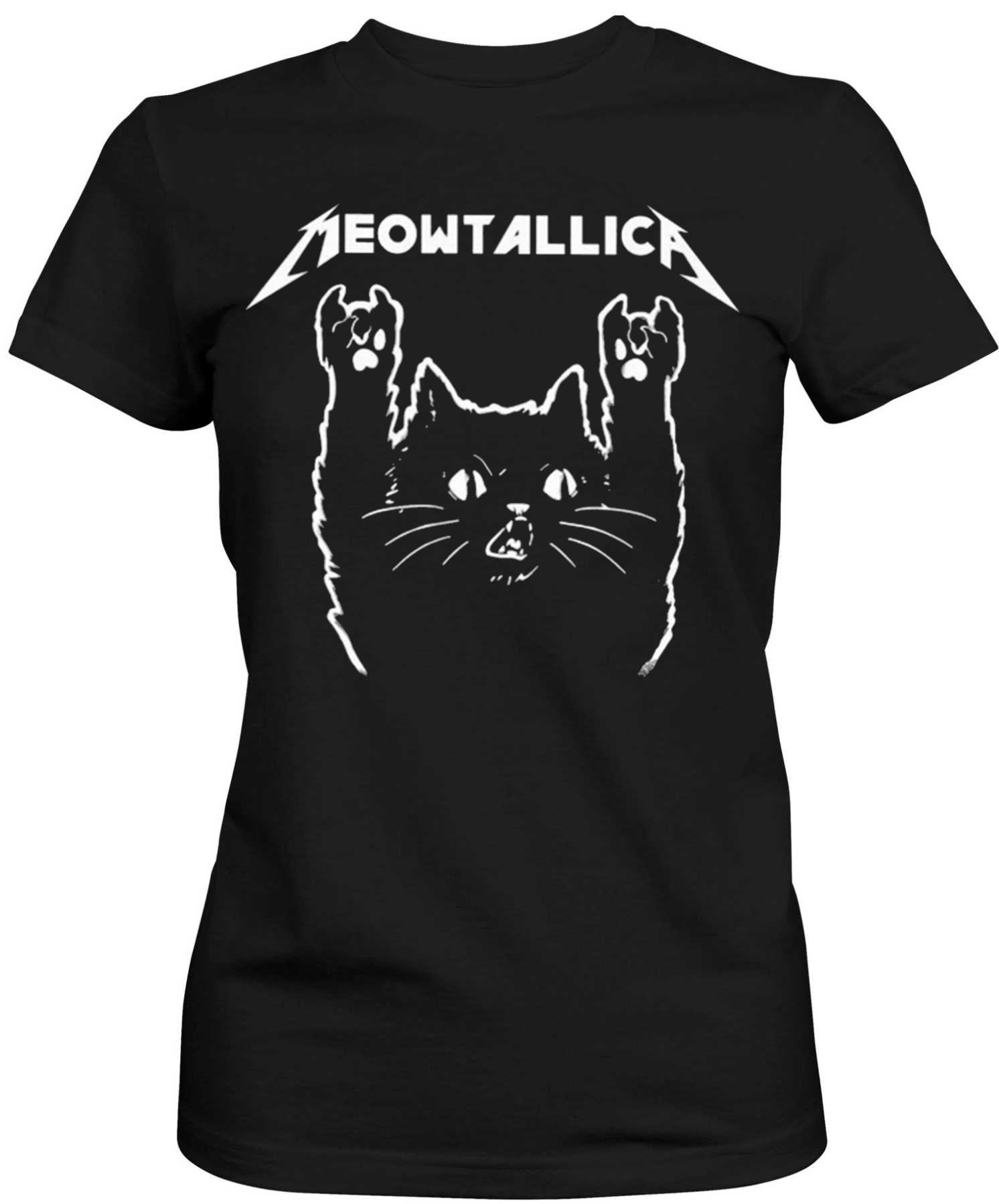 

koszulka damska Meowtallica Metallica kotek kot