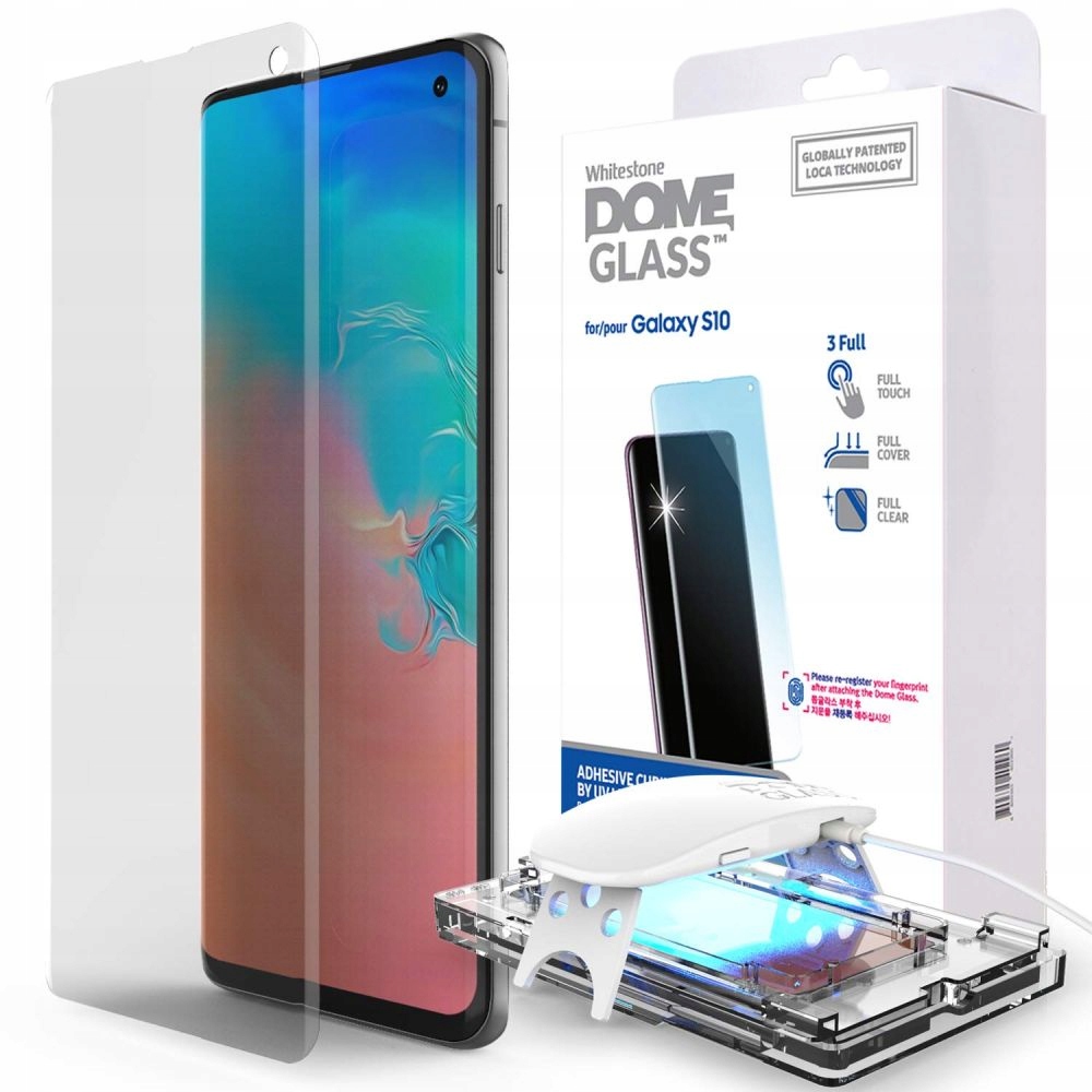 

Szkło hartowane Whitestone Samsung S10 bezbarwny
