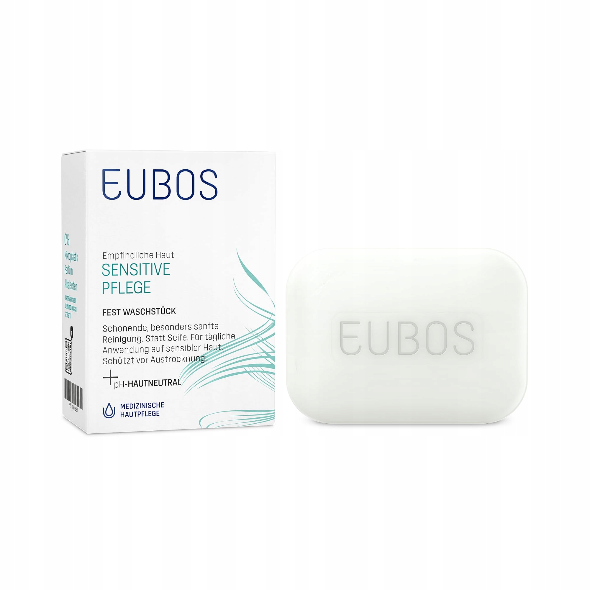 Eubos Sensitive Mýdlo Pro Citlivou Pokožku Bez Vůně 125 G