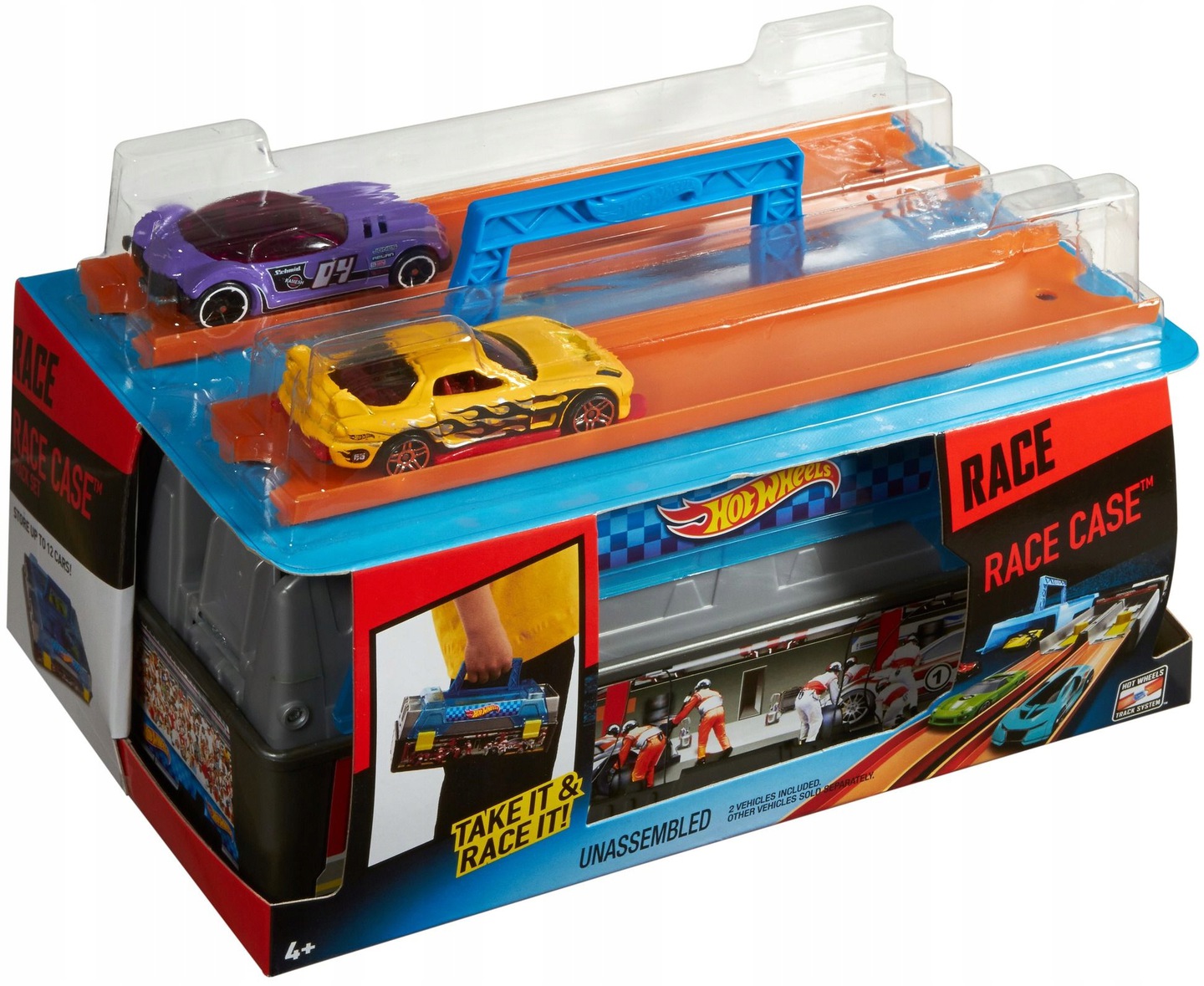 

Hot Wheels Wyścigowy Zestaw Skrzynka CFC81