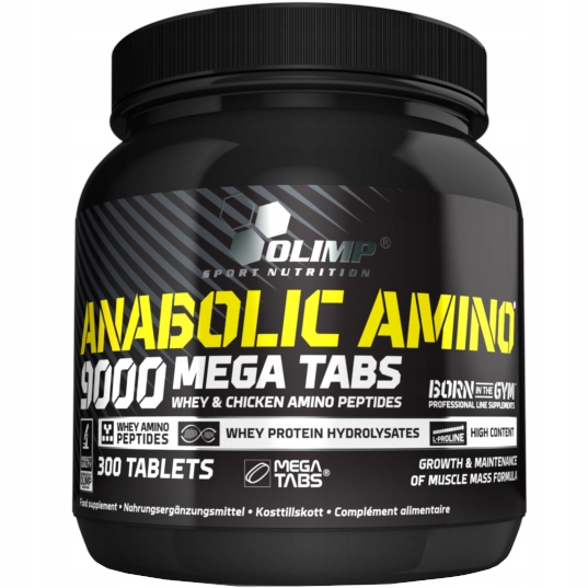 Olimp Anabolic Amino 9000 300 Tabl Eaa Bcaa Masa