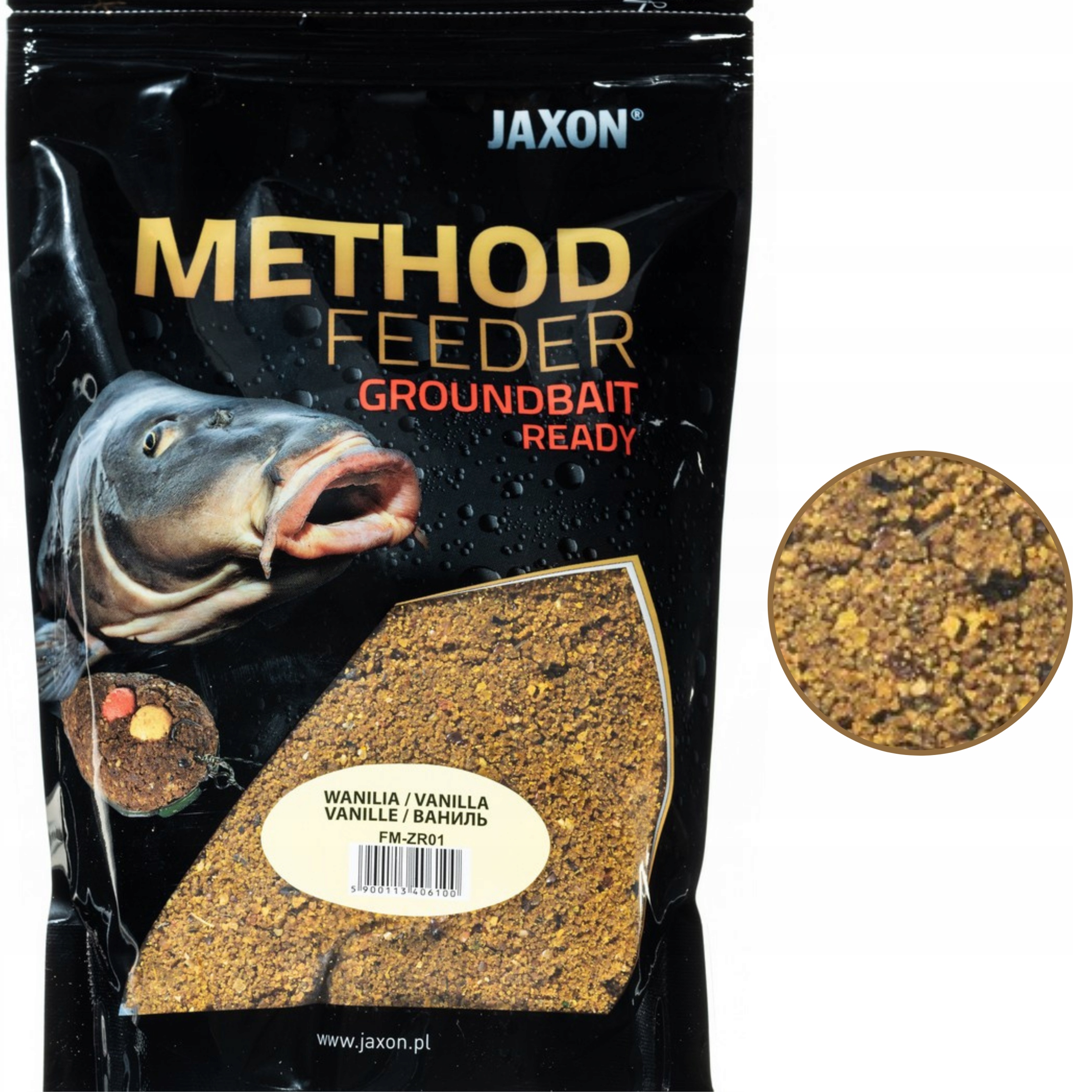 gotowa ZANĘTA Method Feeder JAXON 750g WANILIA