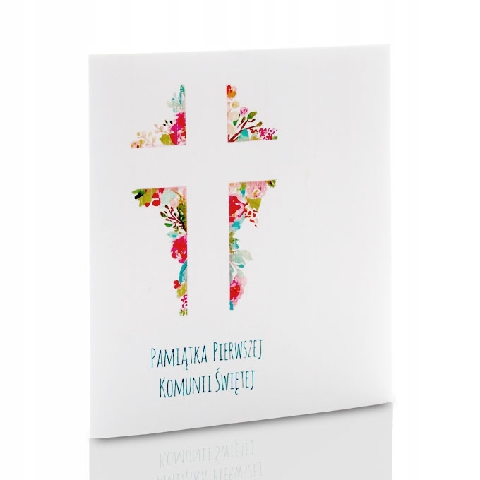

Mini-Album Komunijny krzyż zestaw: 4 zdjęcia 15x21