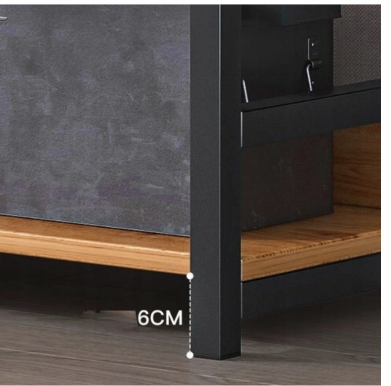 REGAŁ NA KSIĄŻKI SEGREGATORY WYSOKI SZAFKA LOFT METALOWA STYL INDUSTRIALNY Kolekcja dosmo home