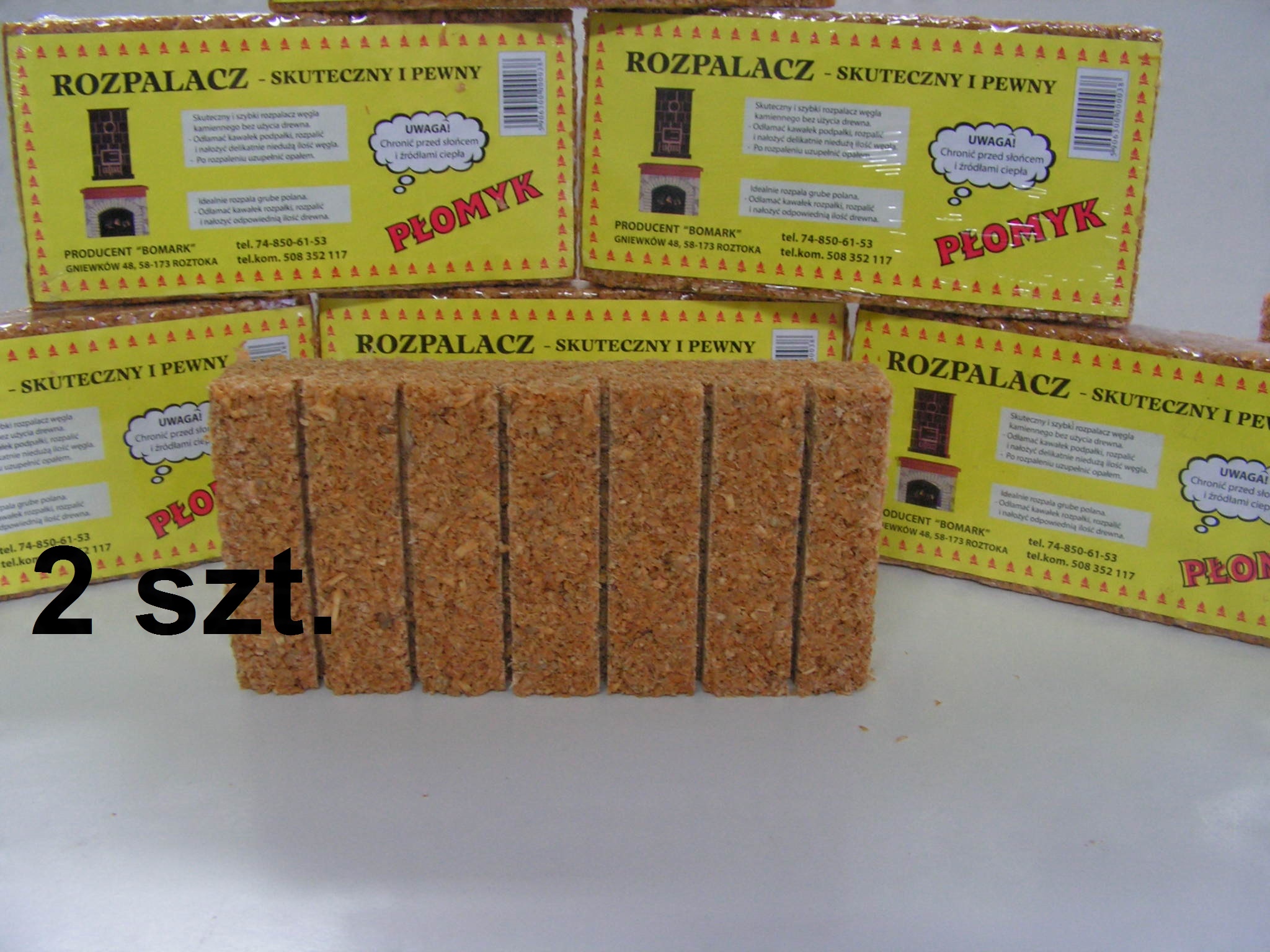 

Podpałka Brykiet Trocinowy Do Grilla I Pieca 2SZT