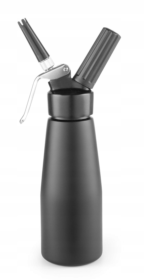 Hendi Syfon do bitej śmietany 0,5 l czarny Model Kitchen Line