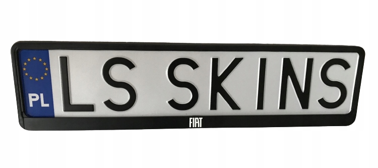 

Ramka Tablicy Rejestracyjnej Fiat 2 sztuki