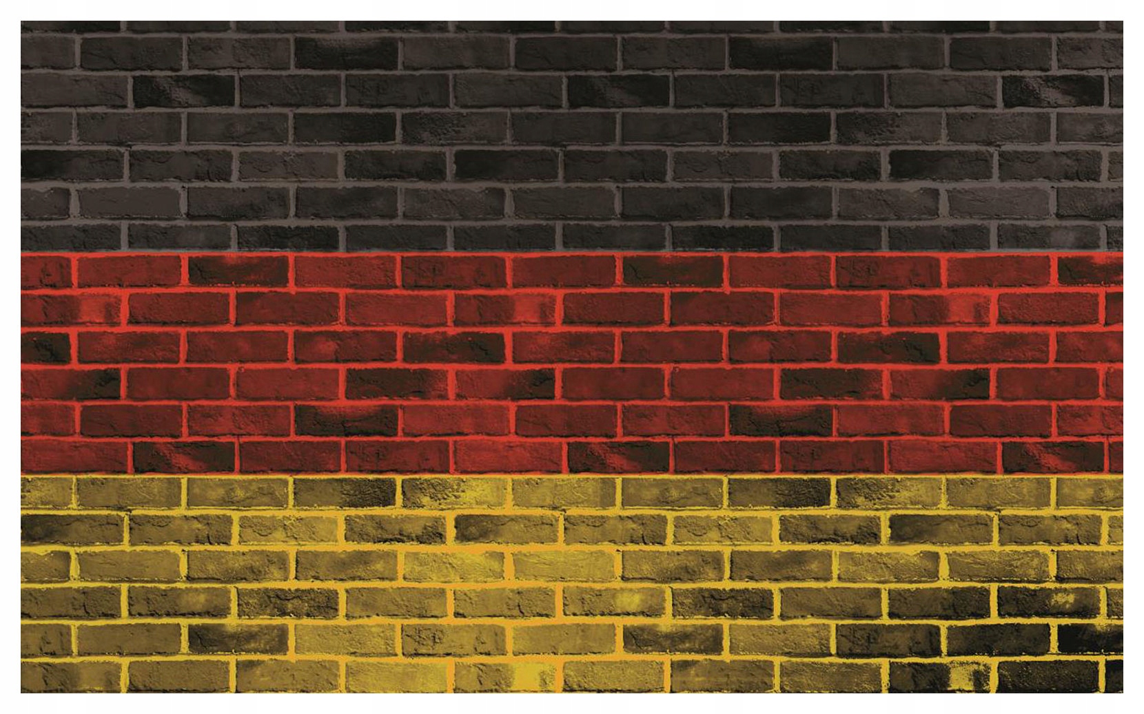 Fototapeta Tehla Loft červeno-čierne vinylové pruhy 368x254 lepidlo