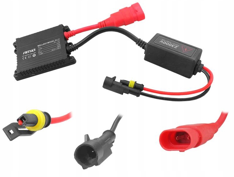 PRZETWORNICA XENON HID KSENON KSENONOWA CYFROWA SLIM BALLAST CANBUS BLACK Typ samochodu Autobusy Samochody ciężarowe Samochody dostawcze Samochody kempingowe Samochody osobowe