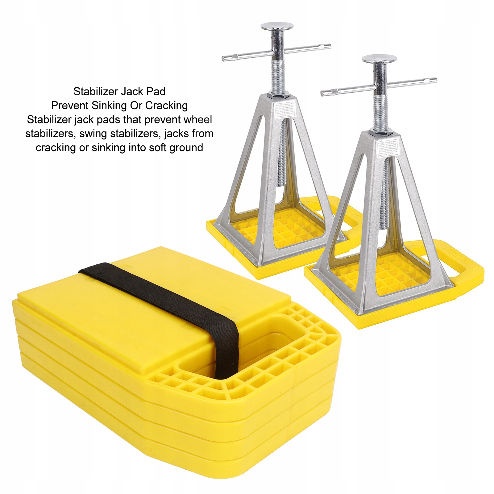 PODSTAWA STOPY PODPORY WSPORNIKA PRZYCZEPY 4 SZT Stan opakowania oryginalne