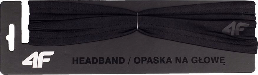 OPASKA NA GŁOWĘ 4F U049 CZARNA 4FAW23ABANU049 20S r L/XL Marka 4F