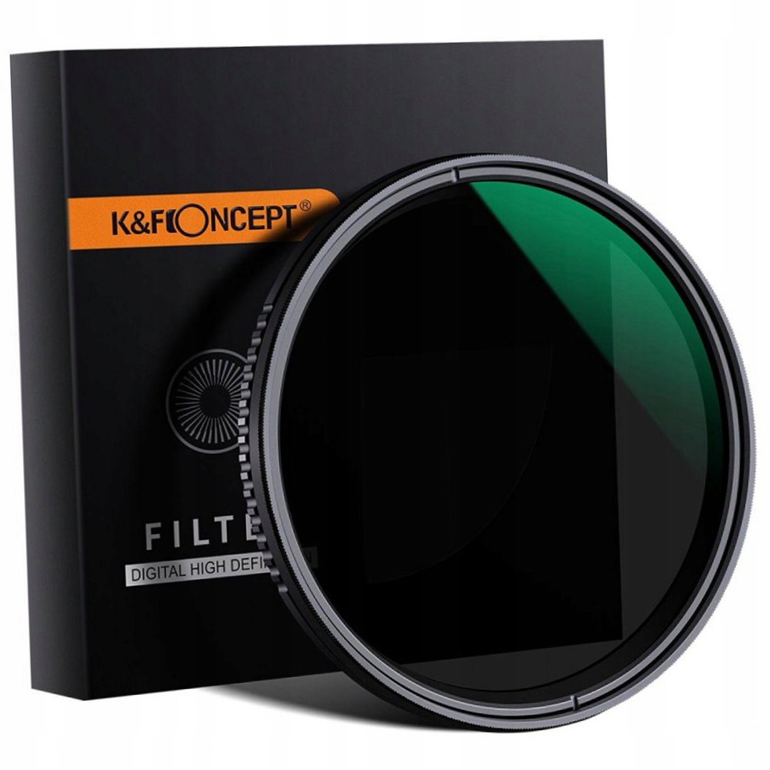 Filtr Nd 55 mm Regulovatelný šedý Fader ND8-ND2000 Kf