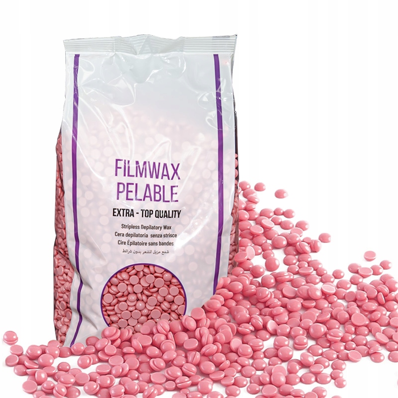 

Filmwax Bezpaskowy Wosk Różany do depilacji 1kg