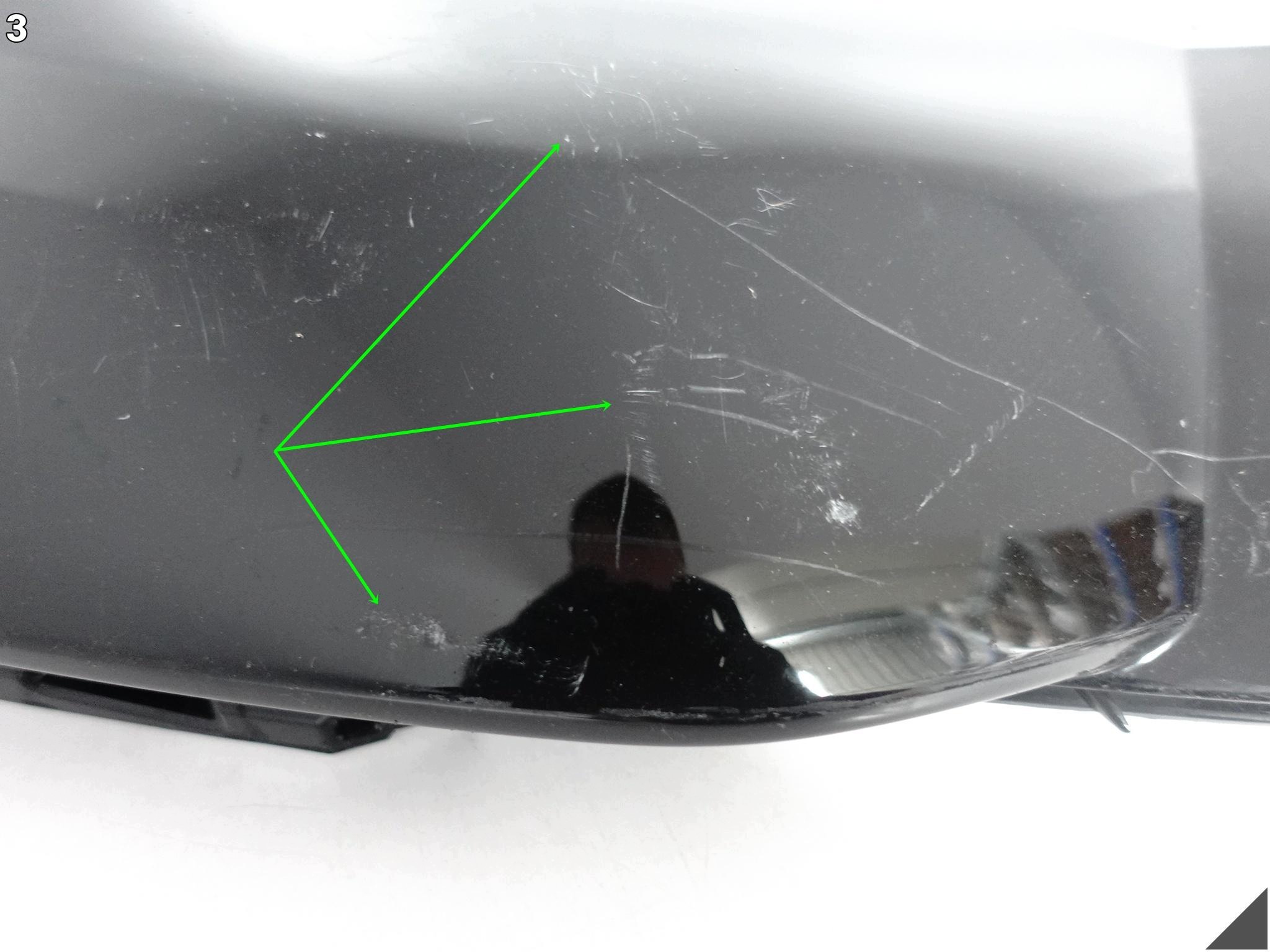 LOTUS ELETRE 22- SPOILER accessories moulding W bumper front 8890511536 ORG