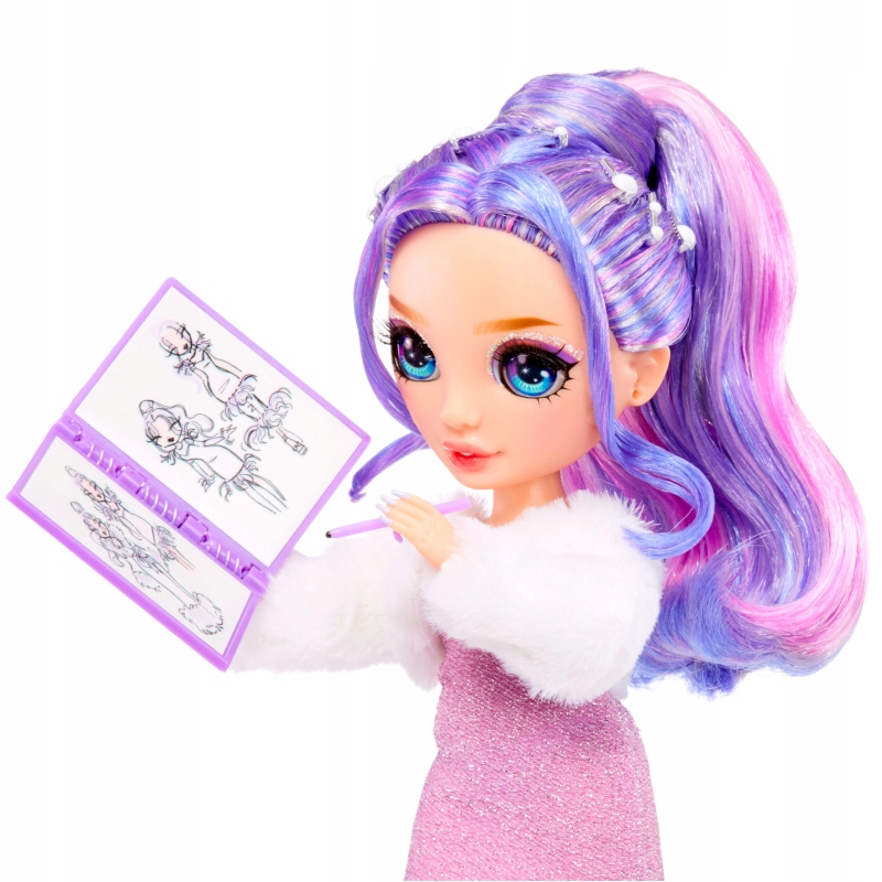RAINBOW HIGH FANTASTIC FASHION VIOLET WILLOW 4+ Kolor fioletowy