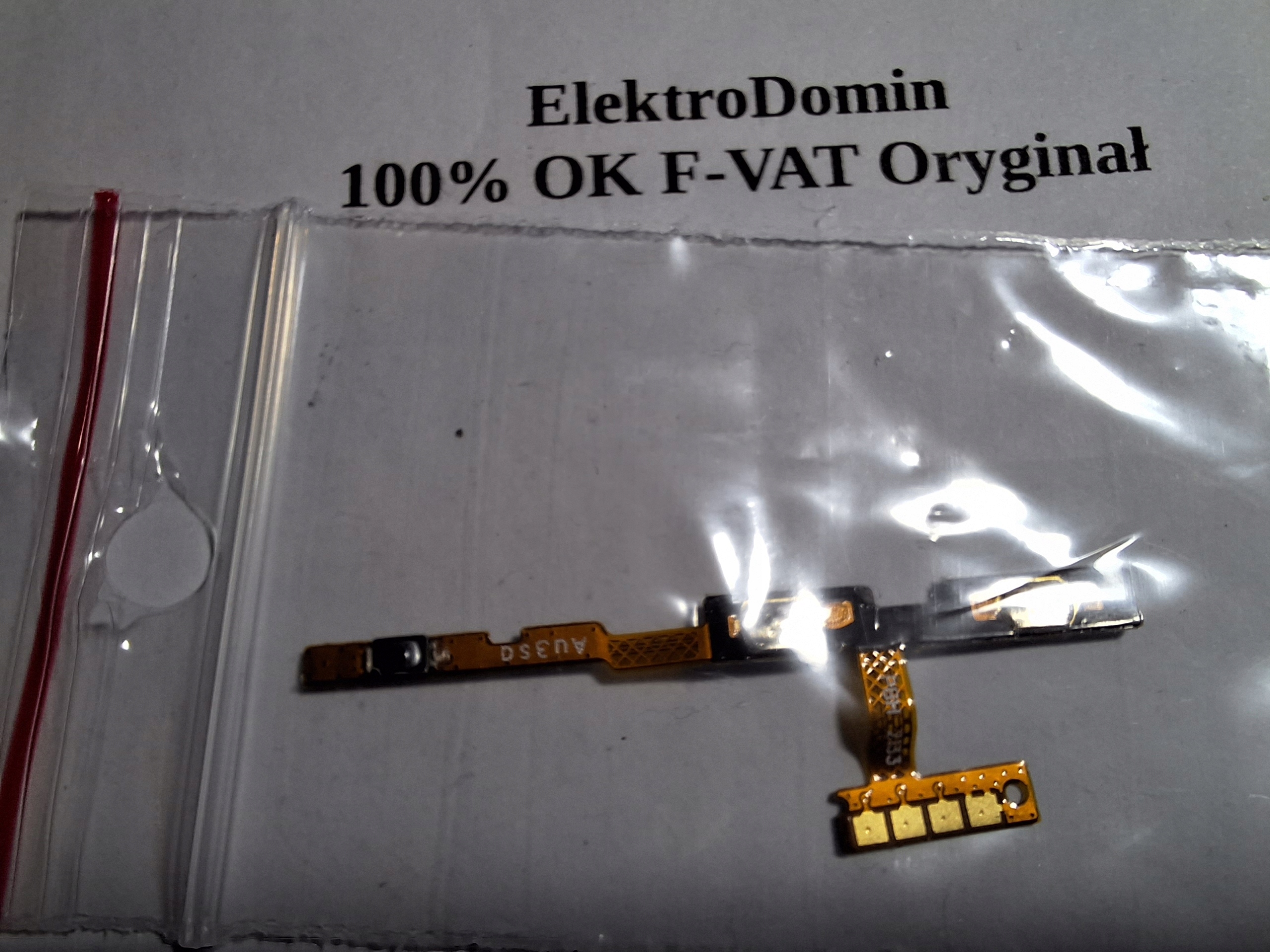 Włącznik przyciski Samsung A037G A03S A037 ORG FV