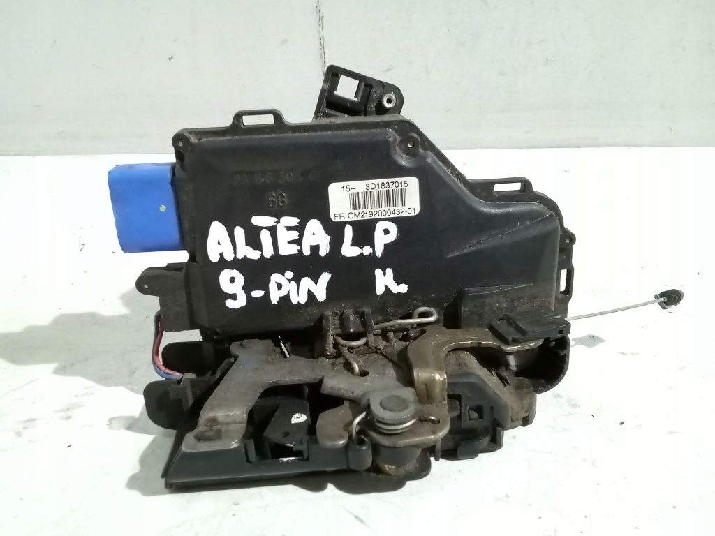 Seat Altea lock left front 9 PIN 3D1837015