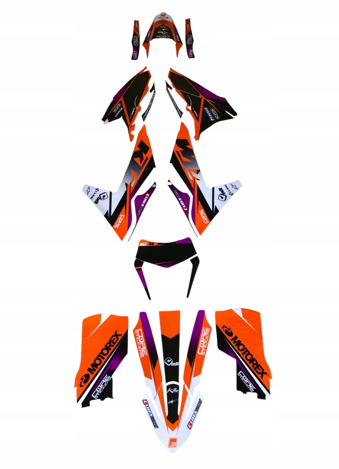 Ktm Exc Exc-f 24-25 dyha z Talianska Core Cubamoto