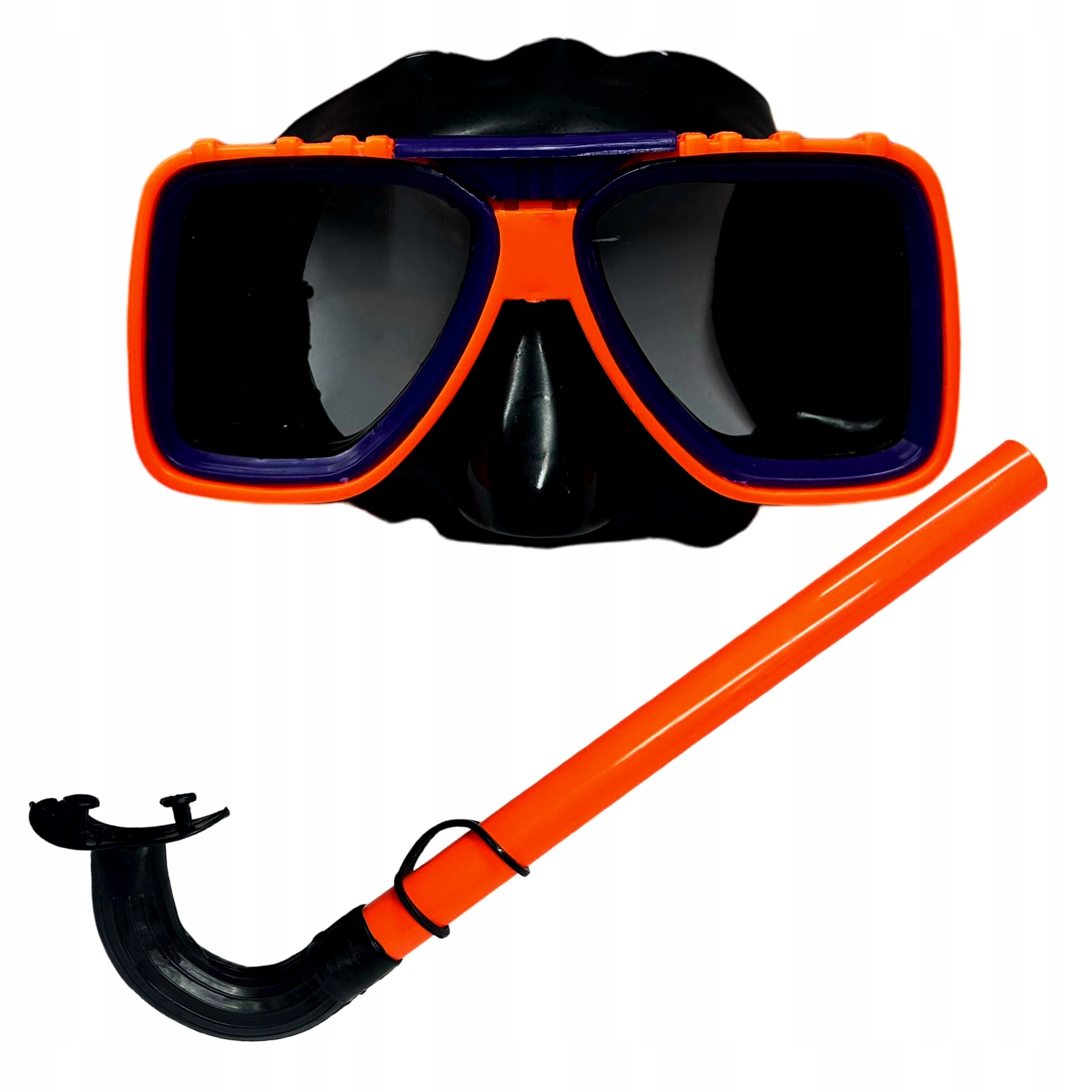 ZESTAW OKULARY MASKA I RURKA OD NURKOWANIA DLA DZIECI GOGLE DO PŁYWANIA Marka bez marki