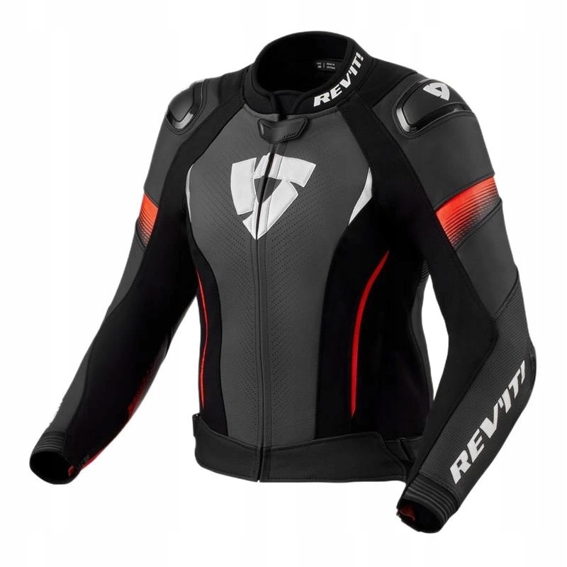 Dámska bunda Revit Xena 4 Pro Lady Black/neon Red čierna červená fluo