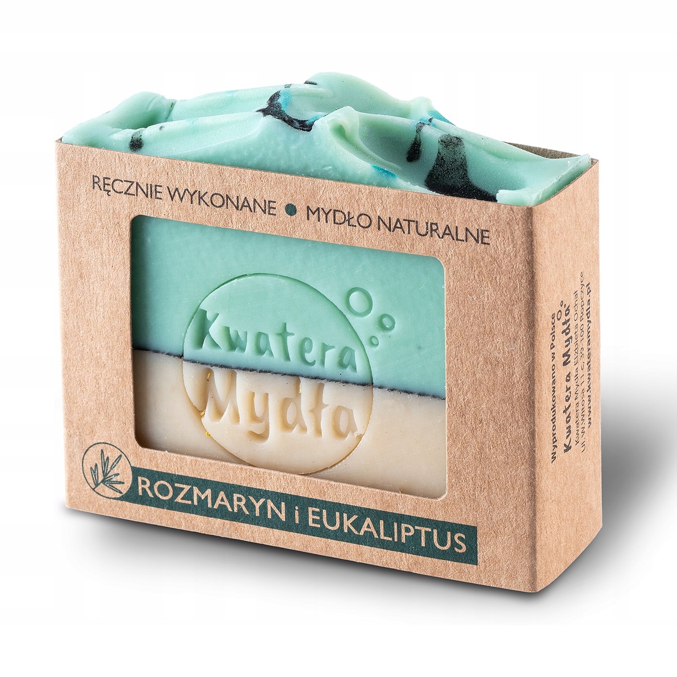 

Mydło Naturalne rozmarynowe eukaliptusowe 130g