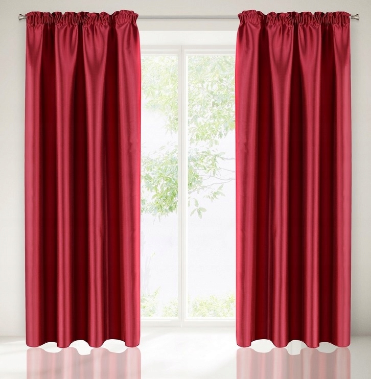 GOTOWE ZASŁONY ZASŁONA 140X250 GABI POŁYSK TAŚMA Wzór klasyczny