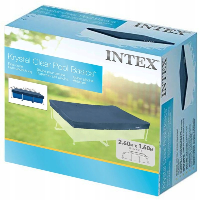 

Pokrywa Plandeka Basen 260x160 Stelaż Intex 28036