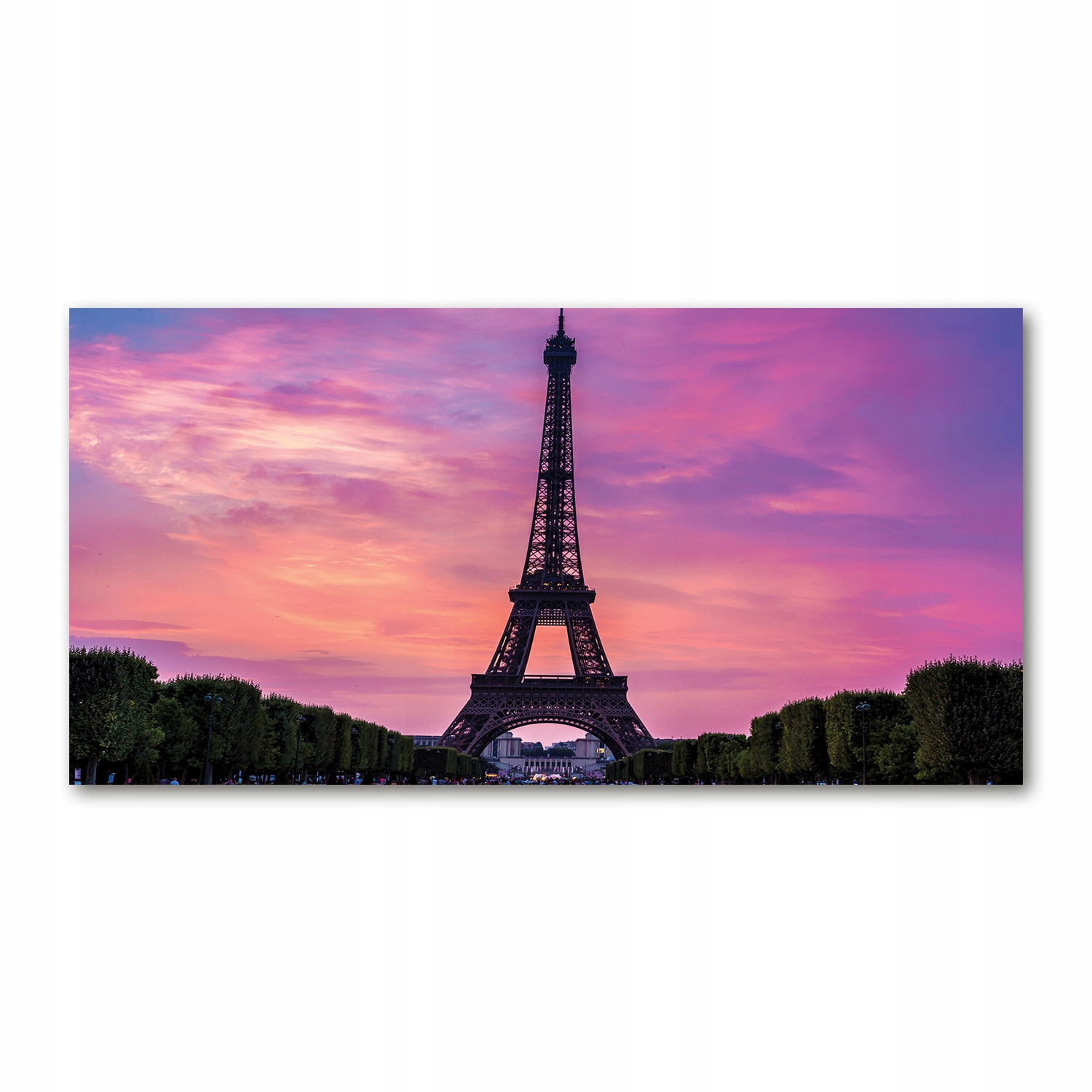 

Foto obraz szkło akryl Wieża Eiffla Paryż 120X60cm