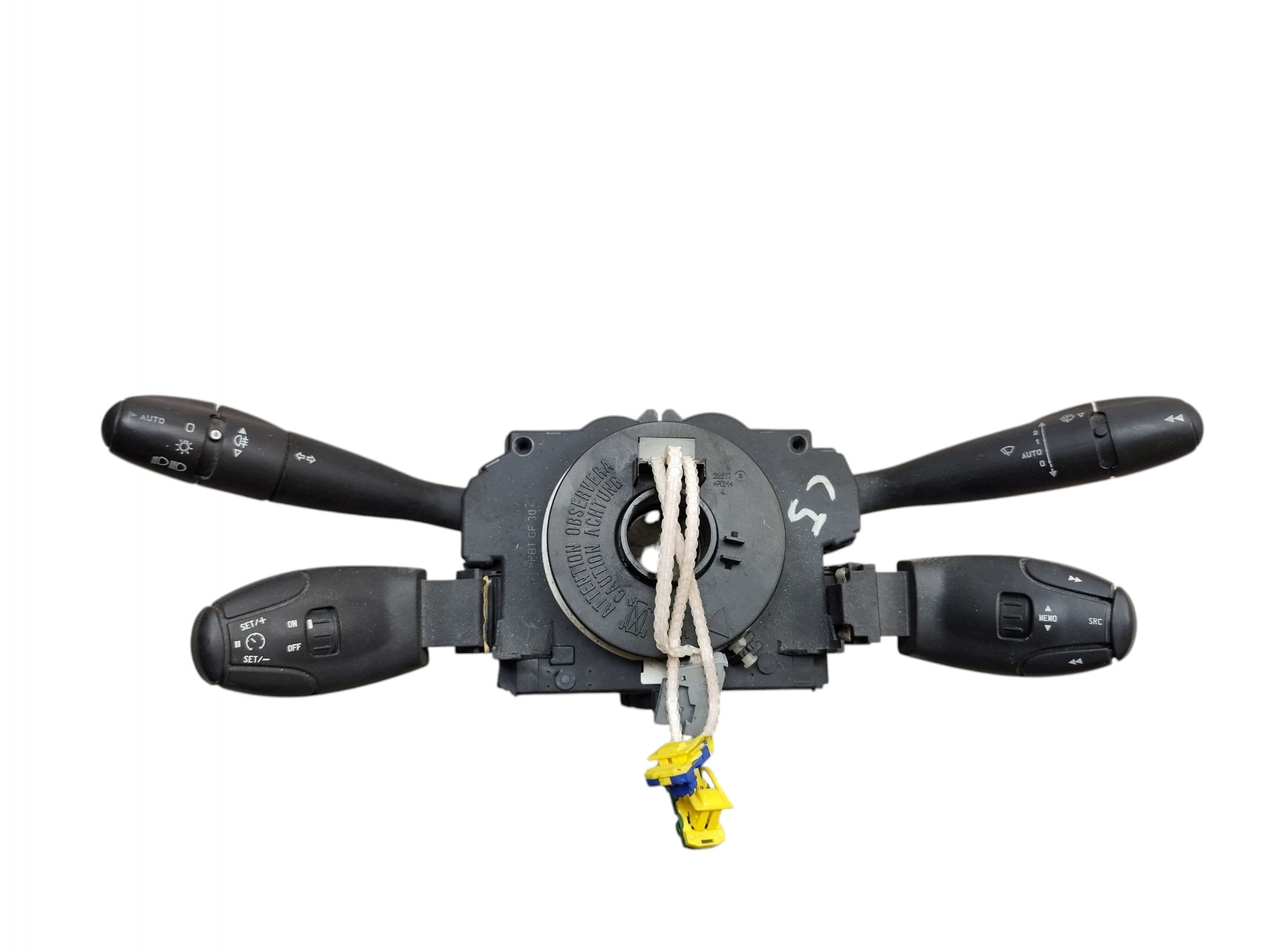 steering wheel levers and controls control ring CITROEN C5 and (2001-2004) 96477537XT