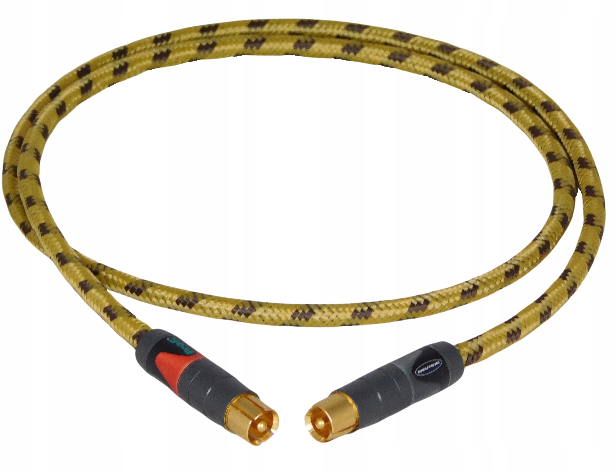 SOMMER RETRO KABEL RCA CINCH NEUTRIK PROFI 7,5m