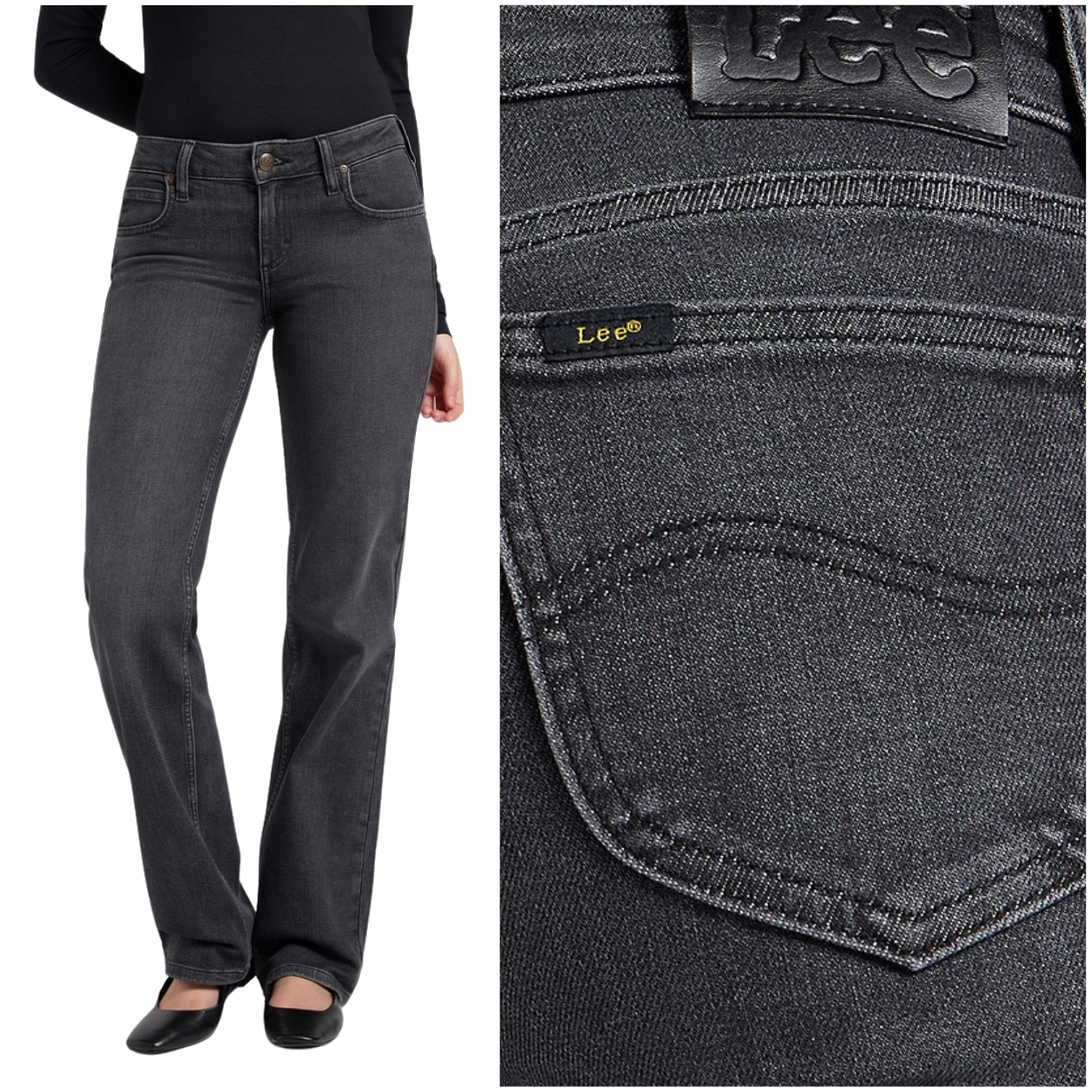 Lee Zoe No Compromise nízké volné jednoduché dámské džínové kalhoty W29 L31