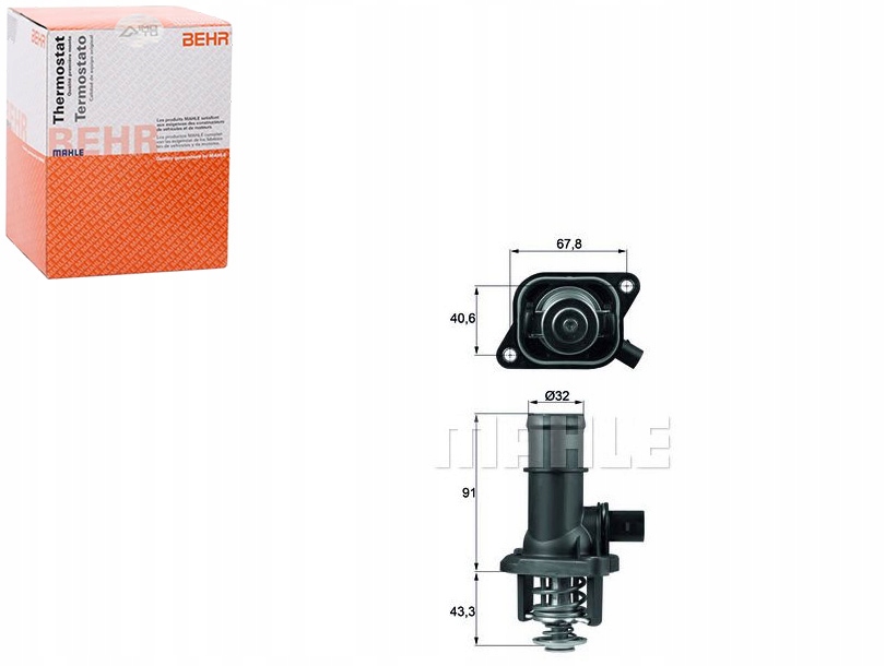 16 105/SERW - BEHR термостат AUDI A3 1.6 (8L1)