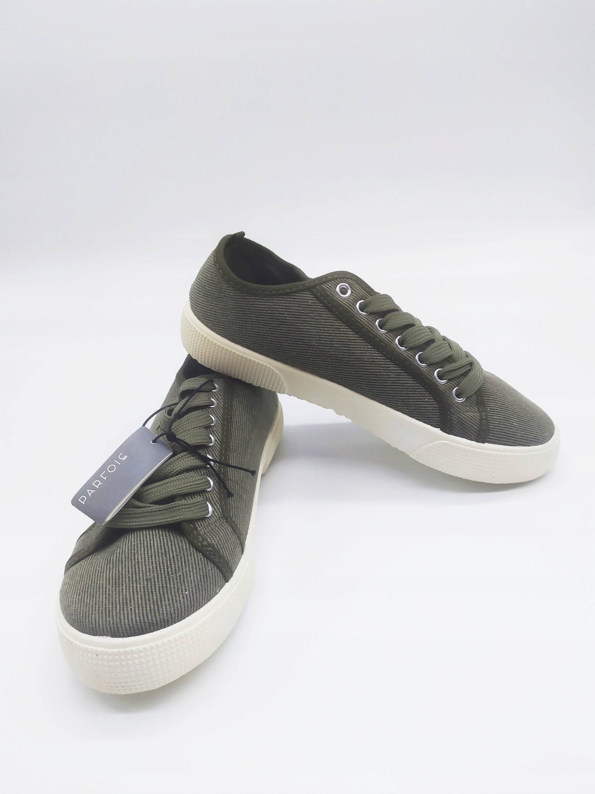 

Trampki tenisówki Parfois rozmiar 35 khaki