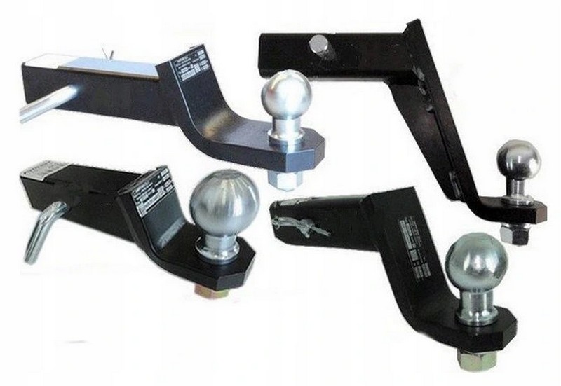 

50x50mm Kula Haka Usa Adapter Zaczep Hak Końcówka