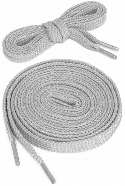 

Sznurówki Sznurowadła Płaskie 7 mm 90 cm j.szary