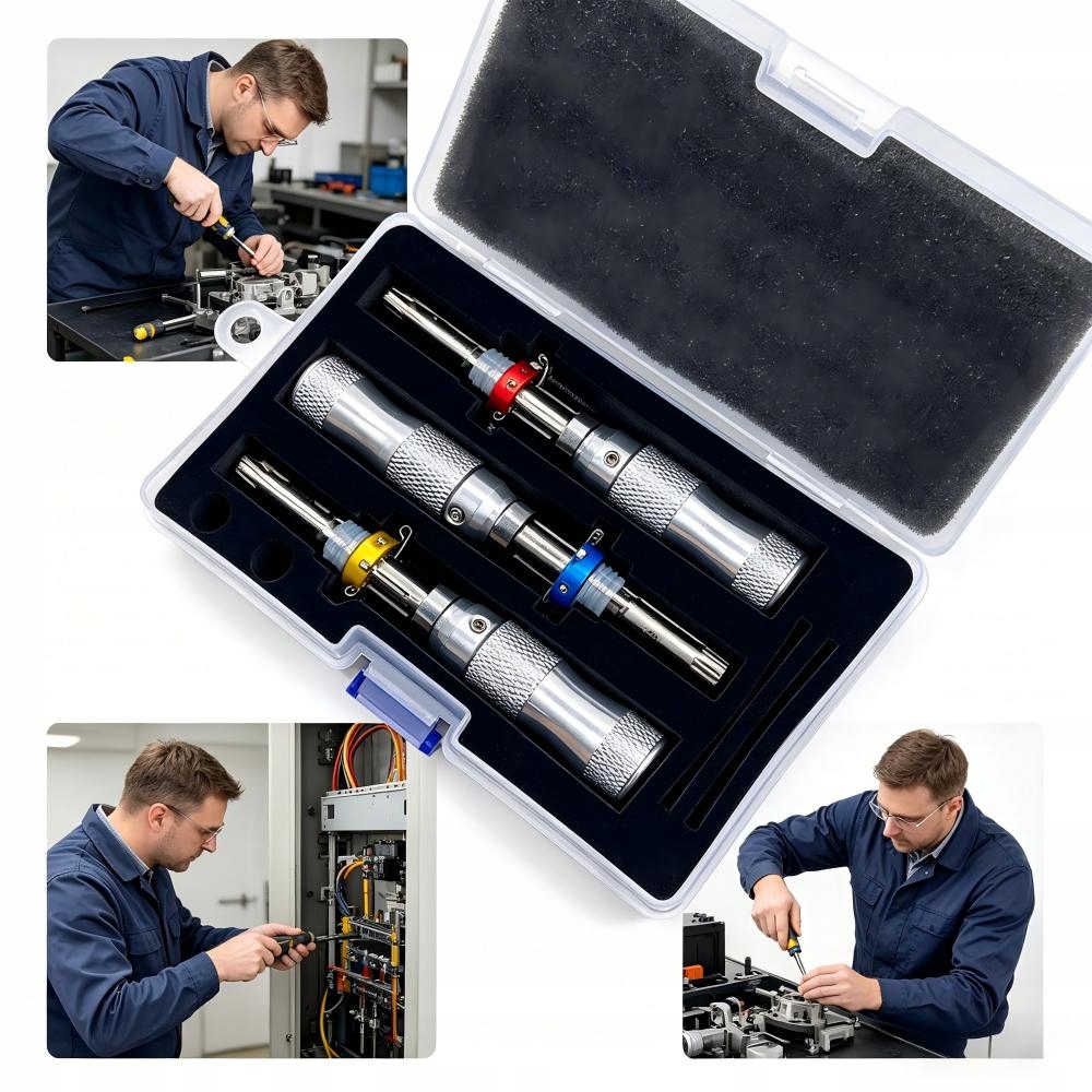 Sada nástrojů pro vytěráky trubek Profesionální 7,0 mm a 7,5 mm a 7,8