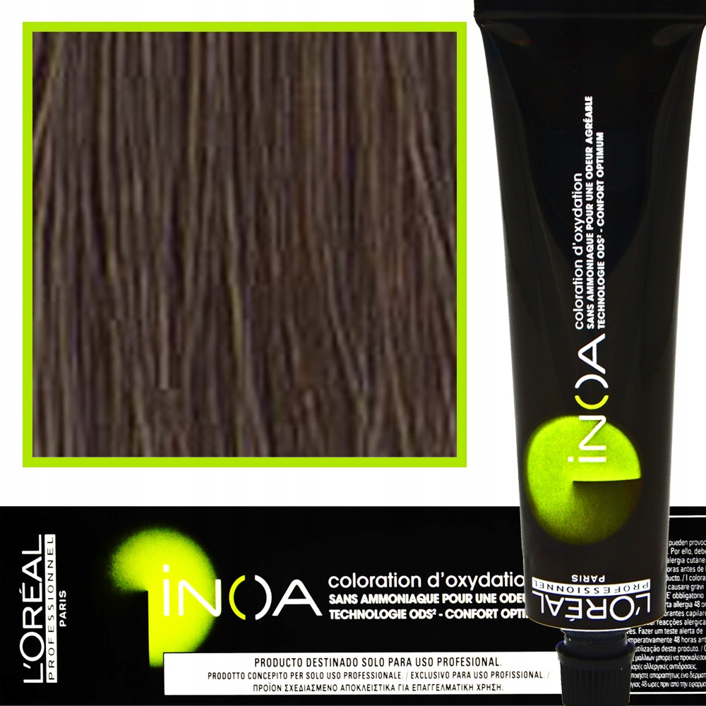 

Farba bez amoniaku Loreal Inoa Kolor 6,1