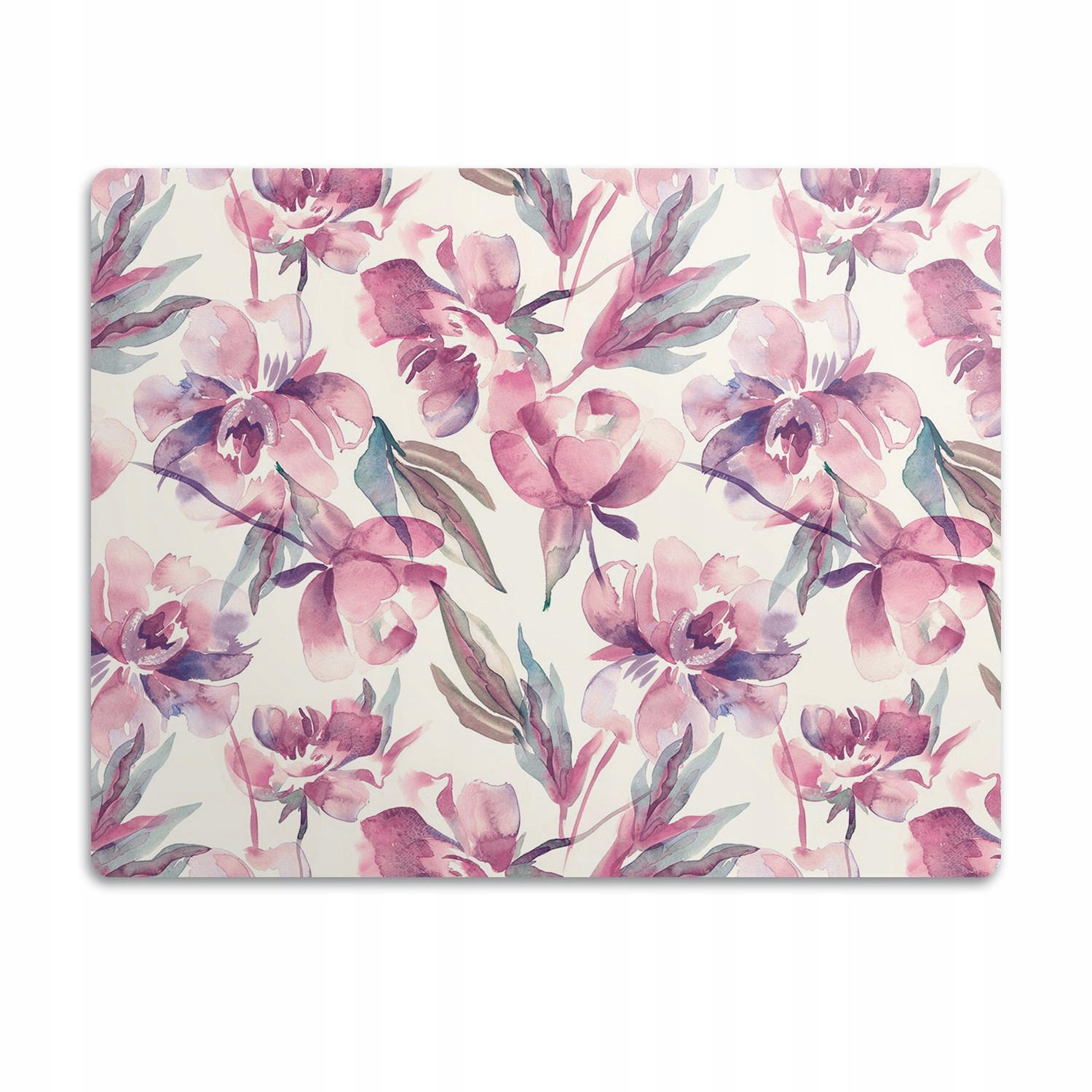 Levně Pro psa podložka pod misku Růžové květy 60x40 cm