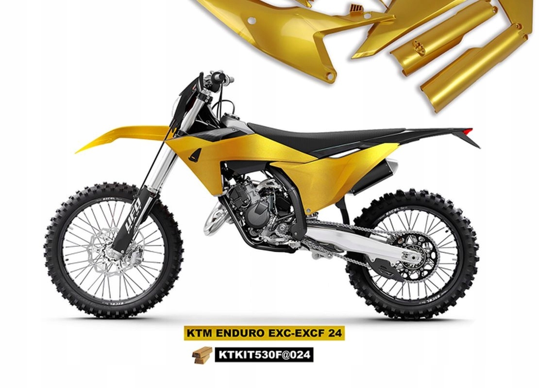 Ufo Sada Plastov S Krytmi Teleskopov (tlmičov) Ktm Exc 150 2