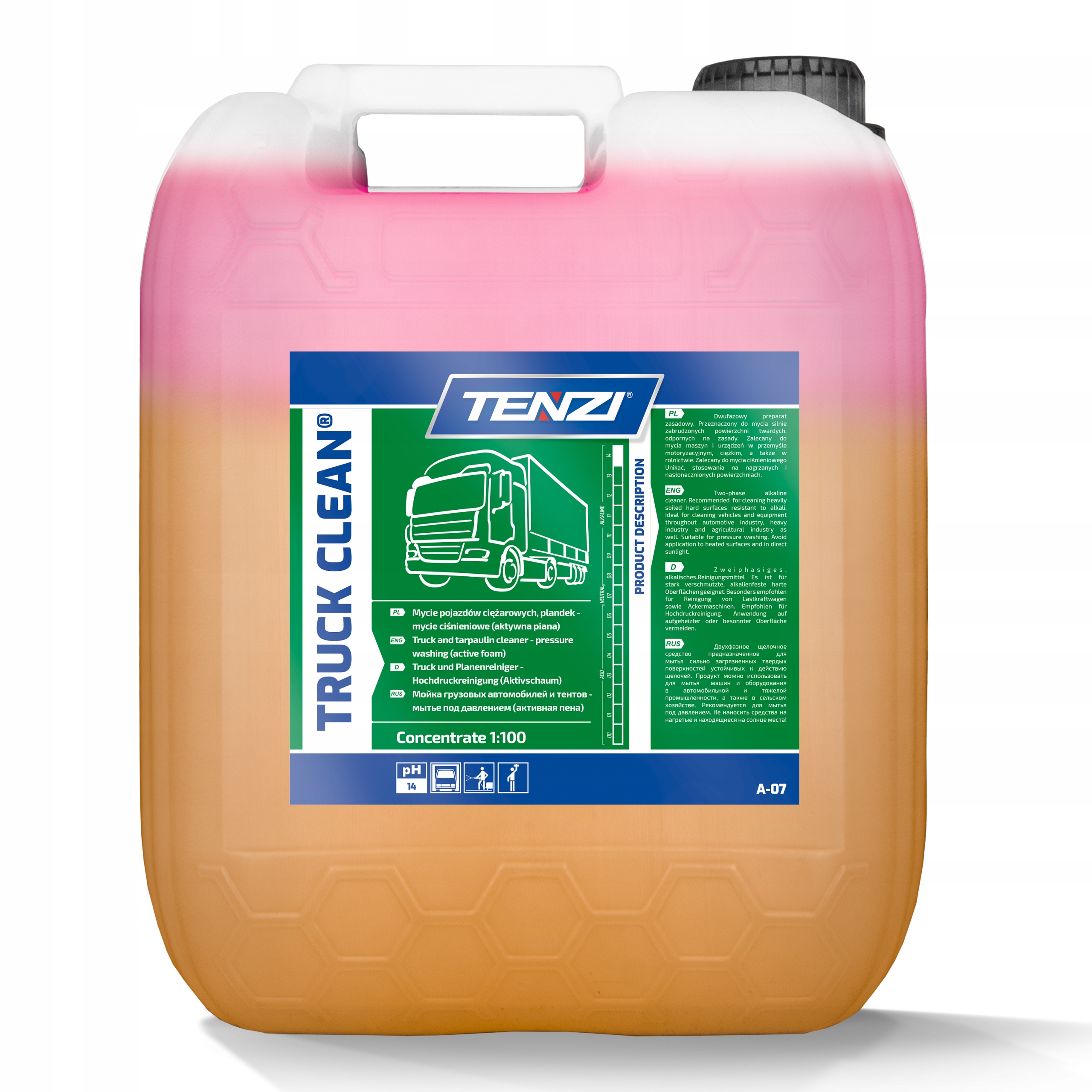 

Tenzi Truck Clean do silnika maszyn plandek 20L